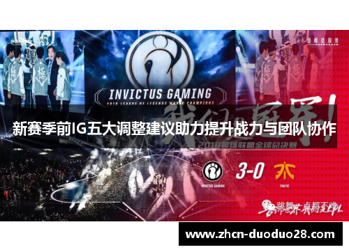 新赛季前IG五大调整建议助力提升战力与团队协作